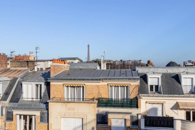 Guestready - Appartement Terrasse Vue Tour Eiffel ปารีส ภายนอก รูปภาพ